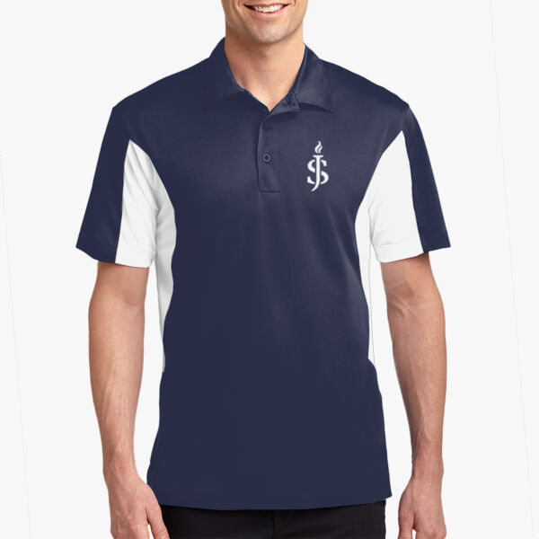Side Blocked Micropique Sport Wick ® Polo Thumbnail
