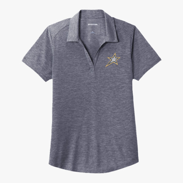 Women's PosiCharge ® Tri Blend Wicking Polo Thumbnail