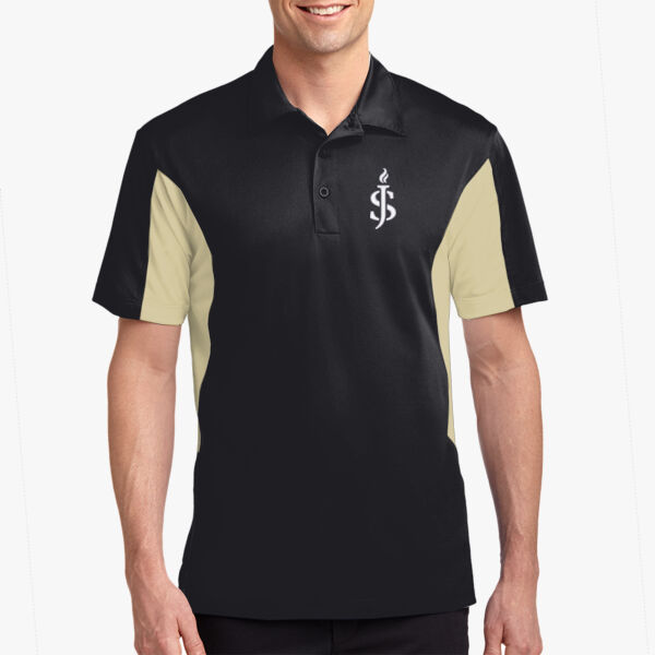 Side Blocked Micropique Sport Wick ® Polo Thumbnail