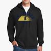 Ultimate Cotton ® Full Zip Hooded Sweatshirt Thumbnail