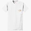 Authentic 100% Cotton T Shirt with Pocket Thumbnail