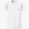 Authentic 100% Cotton T Shirt with Pocket Thumbnail