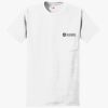 Authentic 100% Cotton T Shirt with Pocket Thumbnail