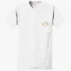 Authentic 100% Cotton T Shirt with Pocket Thumbnail