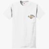 Authentic 100% Cotton T Shirt with Pocket Thumbnail