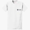 Authentic 100% Cotton T Shirt with Pocket Thumbnail