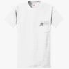 Authentic 100% Cotton T Shirt with Pocket Thumbnail
