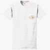 Authentic 100% Cotton T Shirt with Pocket Thumbnail