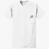 Authentic 100% Cotton T Shirt with Pocket Thumbnail
