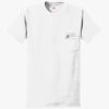 Authentic 100% Cotton T Shirt with Pocket Thumbnail