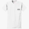Authentic 100% Cotton T Shirt with Pocket Thumbnail