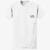 Authentic 100% Cotton T Shirt with Pocket Thumbnail