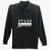Long Sleeve Silk Touch Polo with Pocket Thumbnail