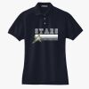 Women's Heavyweight Cotton Pique Polo Thumbnail